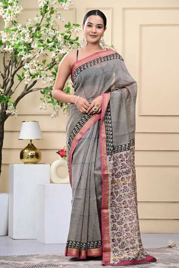 beautiful pure maheshwari silk sarees19