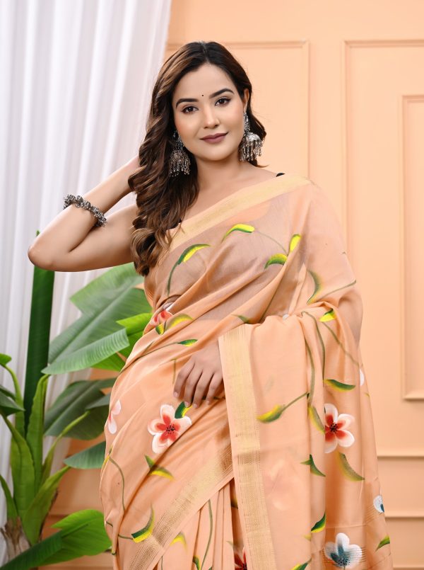 beautiful pure maheshwari silk sarees3