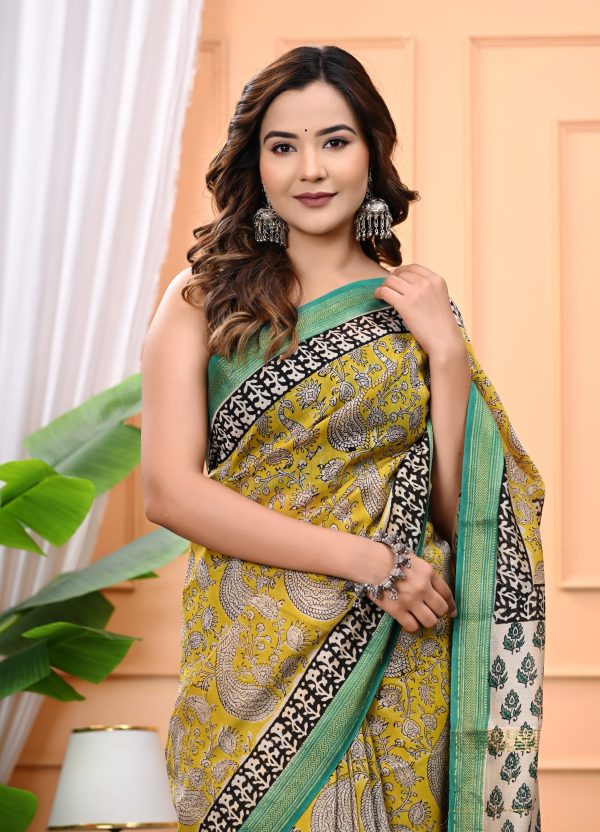 beautiful pure maheshwari silk sarees8