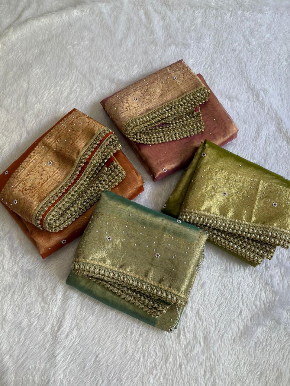 tissue saree1