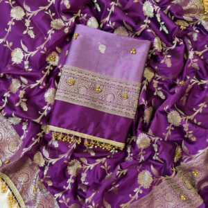 exclusive ghungroo banarasi collection 🌸