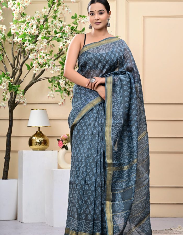 Pure Maheshwari Silk Sarees