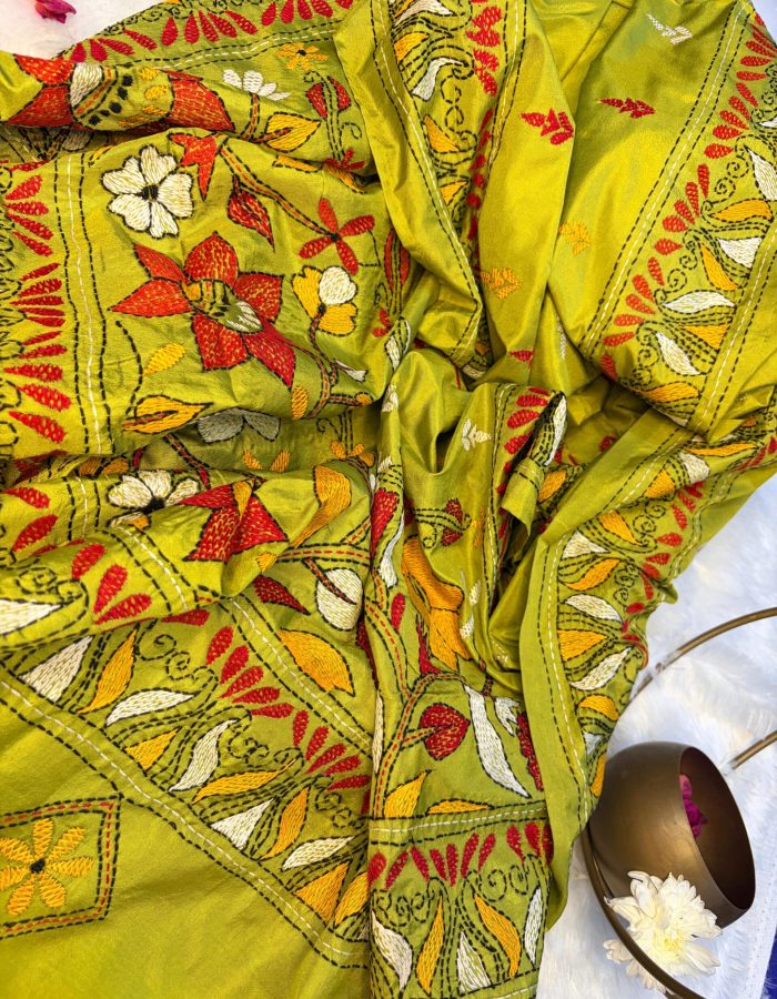 EXCLUSIVE KANTHA WORK DUPATTAS ✨