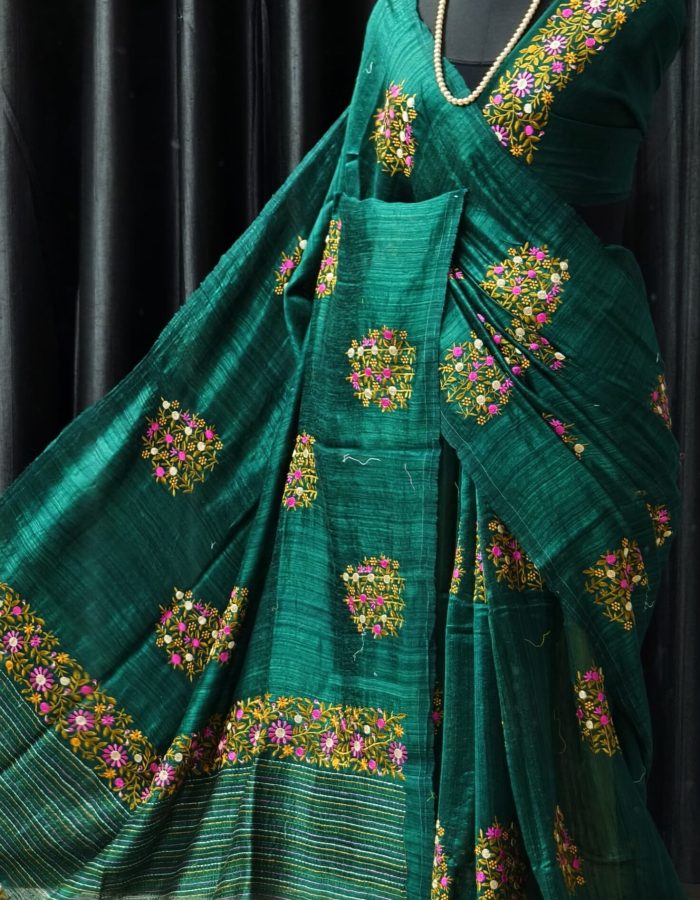 Matka Silk Saree