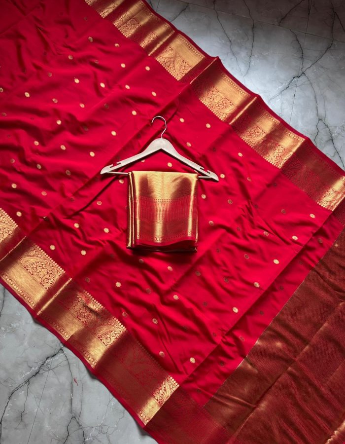 Banarasi Semi Katan Soft Silk Saree